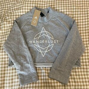 NWT Wanderlust Adidas Crop Top